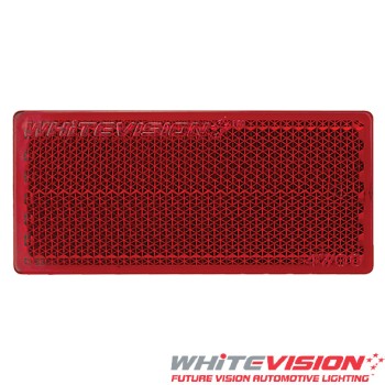 WR130 Series Self Adhesive Reflector 70 x 30mm - Red WR130 Series Self Adhesive Reflector 70 x 30mm - Red